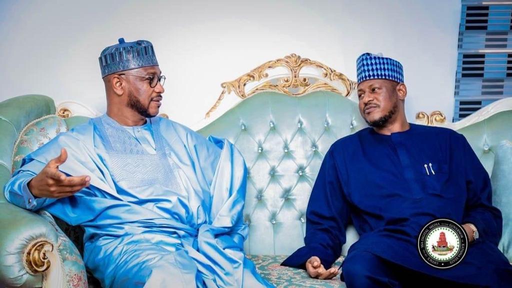 governor36703's tweet photo. Zamfara state governor and the governor of katsina state. https://t.co/H4Ahn5ySRQ