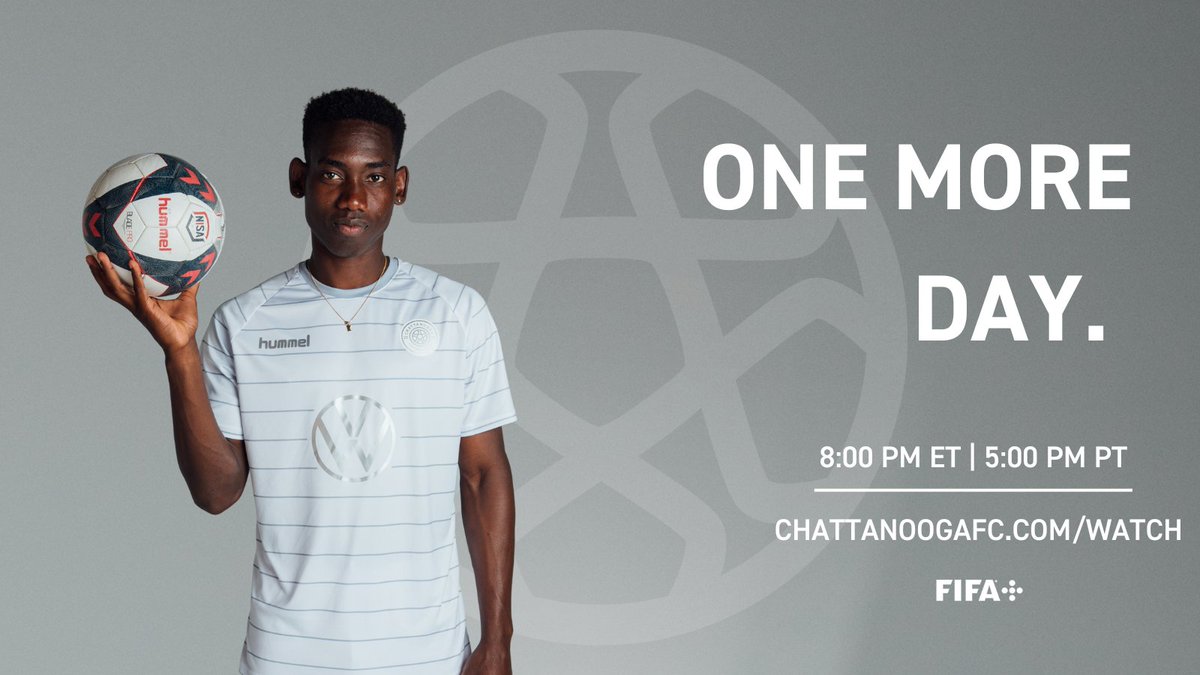 ChattanoogaFC's tweet photo. One more sleep till we go again😴 
🆚 Albion San Diego https://t.co/DIXr03ezUq