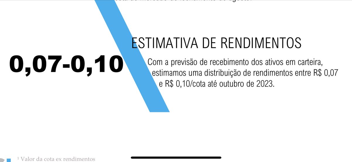 fiinewspaper's tweet photo. #VCRI11📈#guidance🎯@fiinewspaper🤖
▶️A gestão manteve sua expectativa de distribuição de rendimentos para o período: entre R$ 0,07/cota e R$ 0,10/cota. 
🚨A expectativa de rendimentos não representa promessa, garantia de rentabilidade ou isenção de riscos para os cotistas. https://t.co/95nKYYRCxa