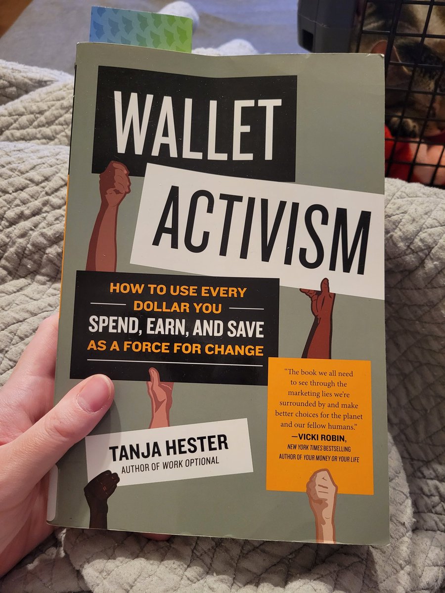 Picked up Tanja's book after seeing this post. We've been trying to do better in various areas of our lives and I thought this would be a great read to help us with our individual and joint goals. <a href="/our_nextlife/">Tanja Hester</a> made an easy sale with this one 😂 I'm eager to continue reading!