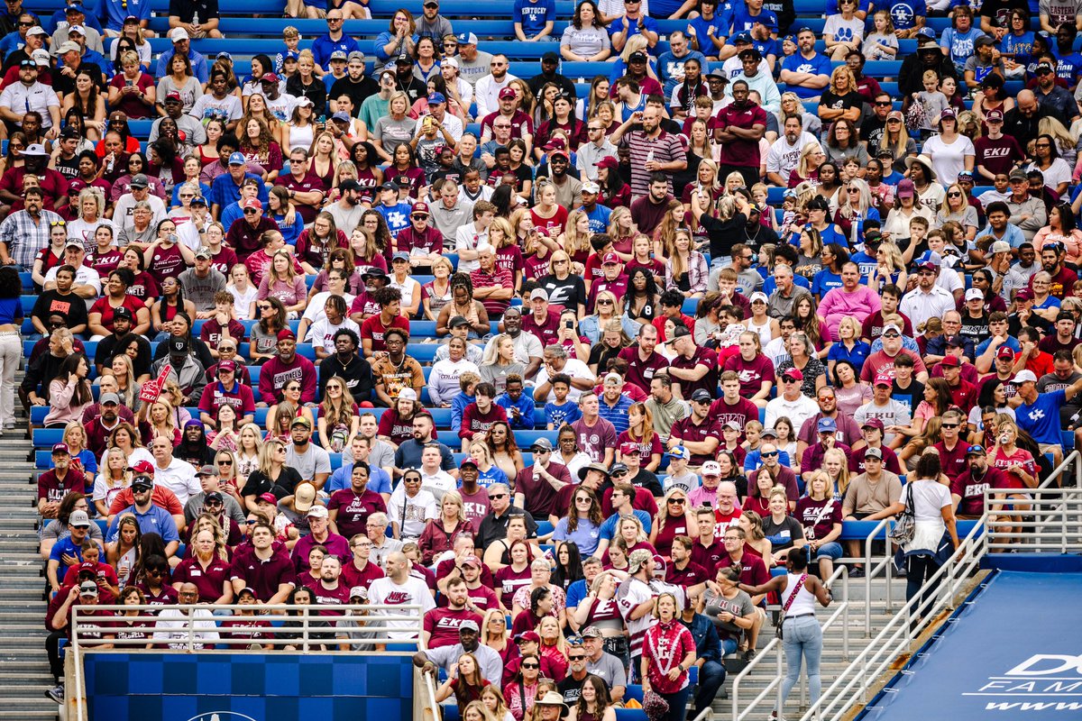 EKUFootball's tweet image. We heard you and we fed off you all day, Colonel Nation!

Get ready…you know what we need next Saturday.

#PackTheKidd

#E2W | #MatterOfPride
