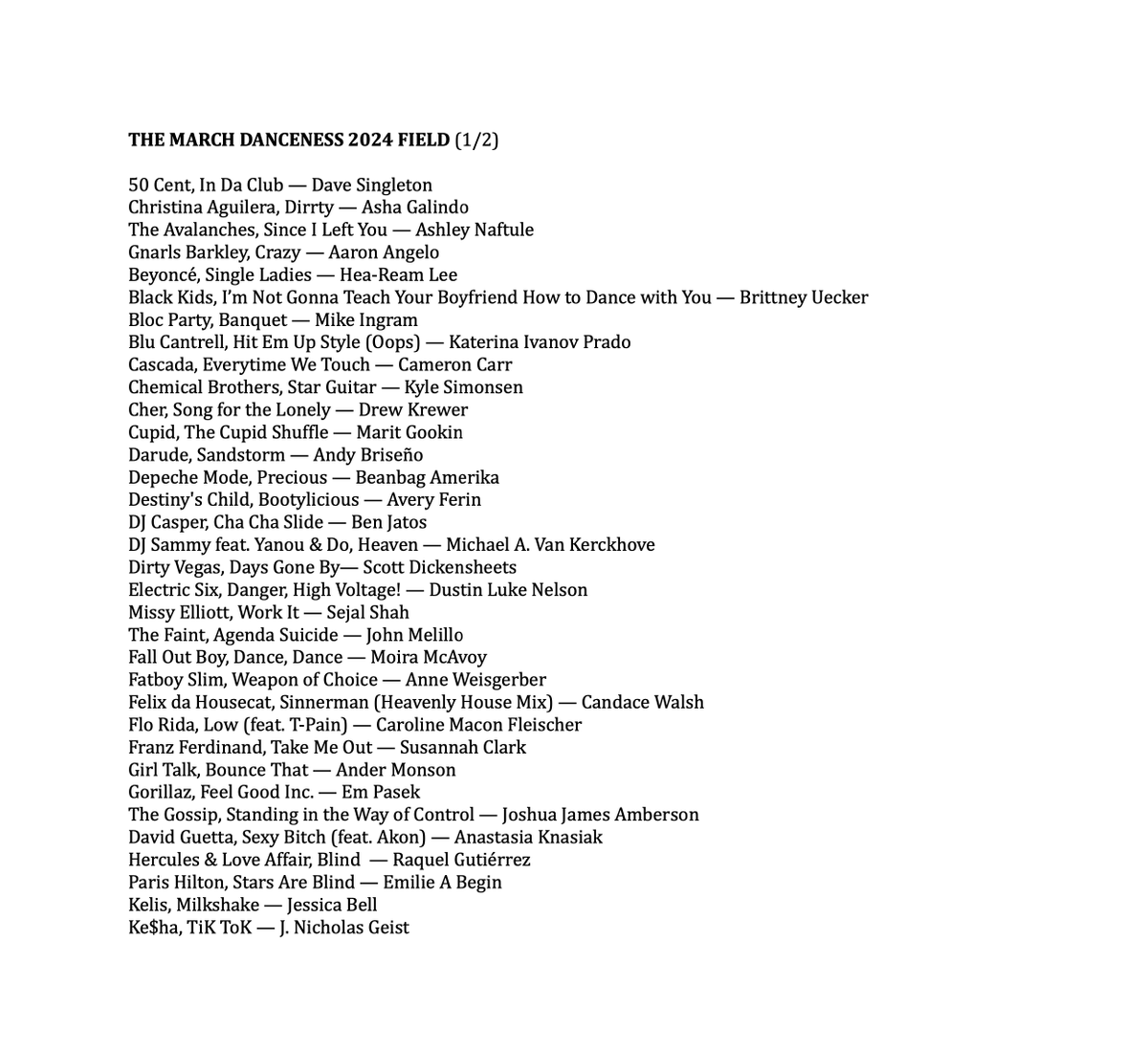 March Second Chanceness 2025 tweet media