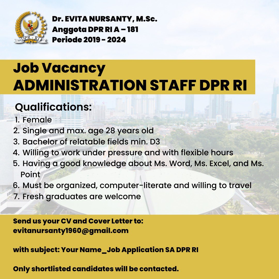 indahu's tweet photo. #JobVacancy_Alert https://t.co/7JTE14QY8W