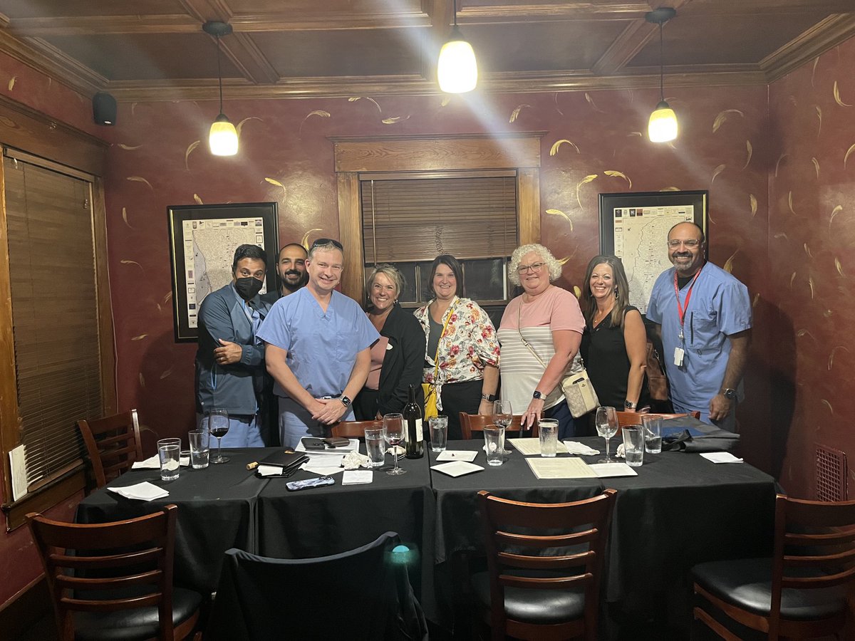 Vijayrao7474's tweet image. ⁦@MyFranciscan⁩ #Cardioonc team mixing business and pleasure! So privileged to work with this amazing team! ⁦@SarjuGanatraMD⁩ ⁦@AnaBaracCardio⁩ ⁦@ICOSociety⁩ ⁦@DrRyanPDaly⁩ ⁦@RyanTedfordMD⁩ ⁦