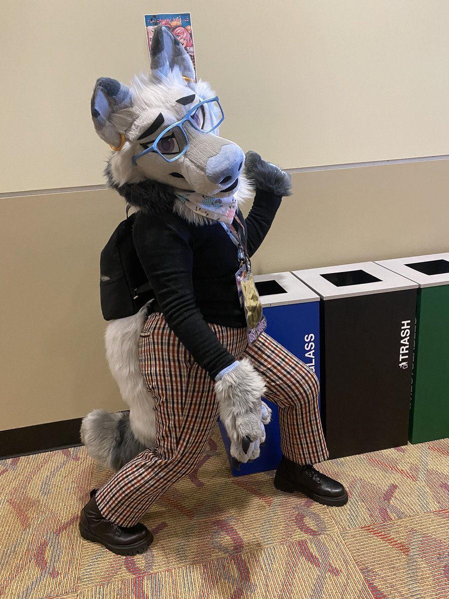 lost2wolves's tweet photo. *insert furry trash joke here* https://t.co/lrhyCcdRKF