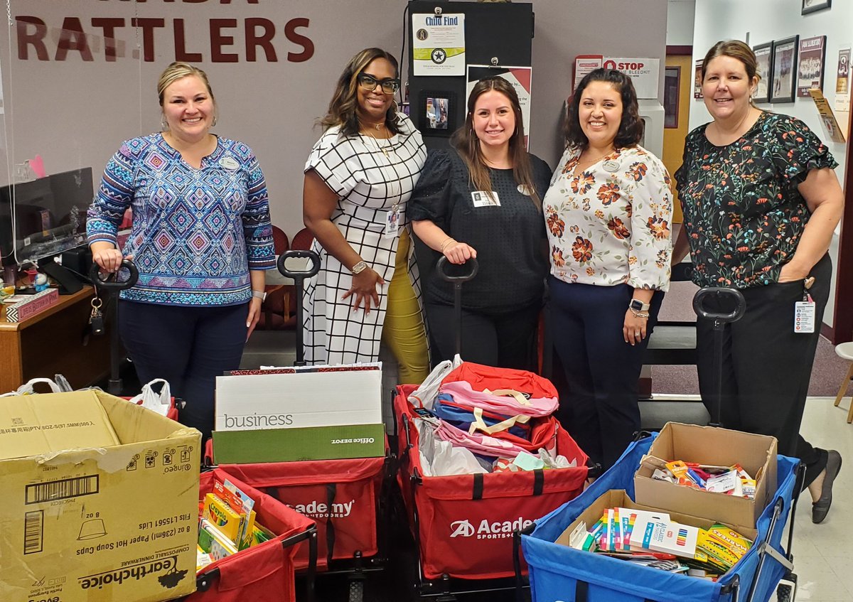Raba Elementary (@nisdrabaes) on Twitter photo Thank you <a href="/HR_HillCountry/">Hyatt Regency Hill Country Resort and Spa</a> for your donation of school supplies & backpacks! Our Rattlers will certainly benefit from them & appreciate your continued generosity!!
🐍✏️📓📒📏🖍 #TeamRaba #RabaRattlers Thank you <a href="/HR_HillCountry/">Hyatt Regency Hill Country Resort and Spa</a> for your donation of school supplies & backpacks! Our Rattlers will certainly benefit from them & appreciate your continued generosity!!
🐍✏️📓📒📏🖍 #TeamRaba #RabaRattlers