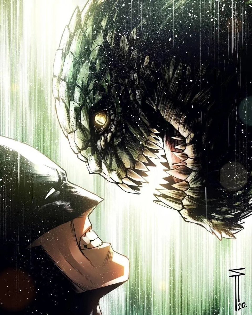 SergAcuna's tweet image. Batman vs Killer Croc

Batman vs Killer Croc fanart 😃
.
.
.
#Batman #killercroc #dccomics