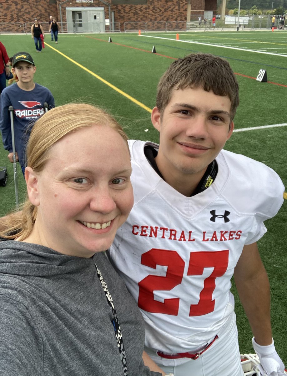 AnnaVoight's tweet image. Attended my first @LakesRaiders game today to watch this hard-hitting Safety!