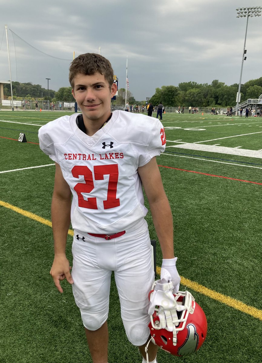 AnnaVoight's tweet image. Attended my first @LakesRaiders game today to watch this hard-hitting Safety!