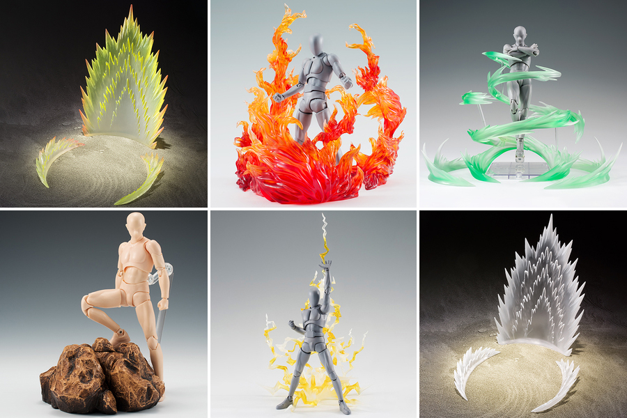 S.H.Figuartsと組み合わせてディスプレイを演出！ 人気のエフェクト