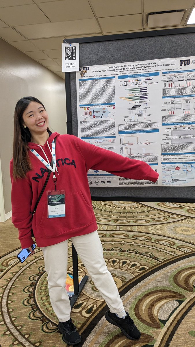 TD_Olawole's tweet photo. Meet @fei_qu27579, a graduate student at Florida International University (FIU). She is doing amazing work! 
@EMGSUS 
@EMMjournal 
#EMGS2023 https://t.co/A9dORfZgDT