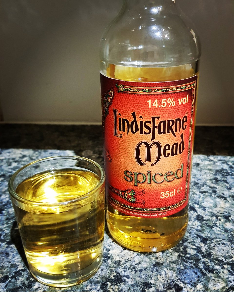 Damian_Quinn666's tweet image. Tonight&apos;s Tipple has got me drinking like a viking. Here&apos;s one I picked up from the Holy Island earlier this year. 🥃
#mead #lindisfarne #spiced