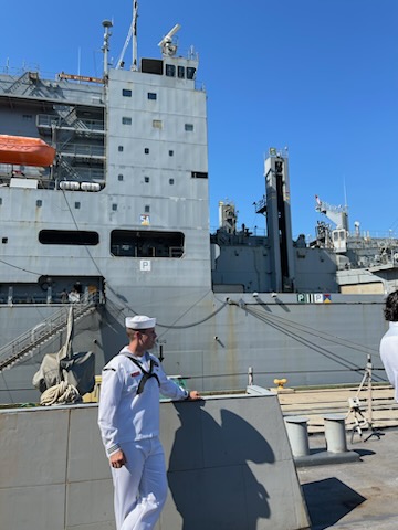 Navy Fleet Week! #navy #usnavy #canadiannavy 
Toured the ship while in Halifax, nice chatting with our friends from the south! Have fun partying in the harbour while you are here 😉