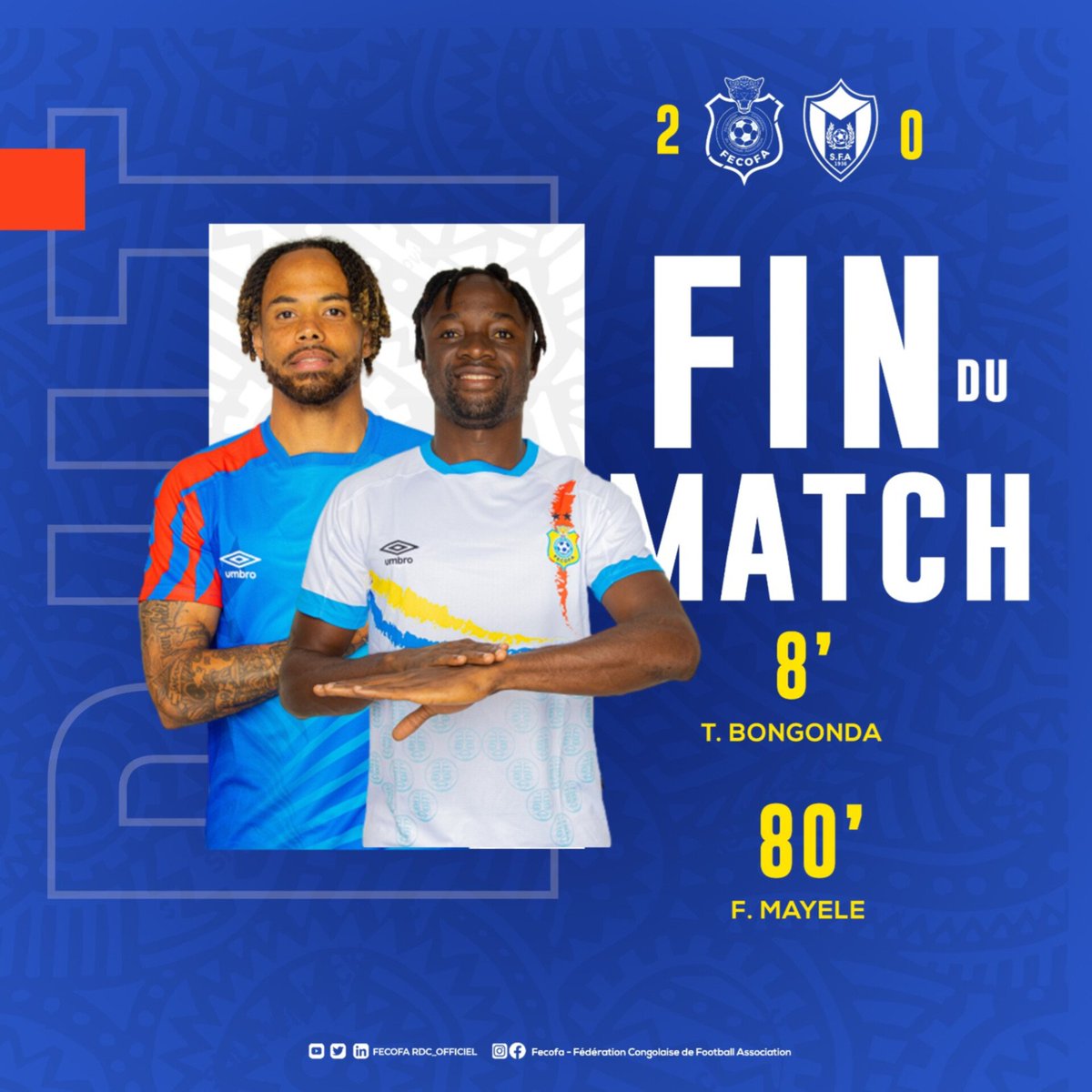 Herve_P01's tweet photo. #TotalEnergiesAFCONQ2023 
#RDCSOU 
Félicitations aux #Leopards
Congratulations to #Leopards
#DRCSUD https://t.co/iX1w7V4MSf