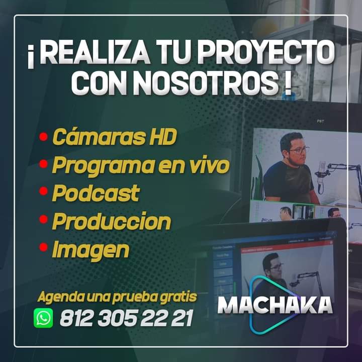 LDirectiva's tweet photo. Tienes algo que decir??
Tienes un proyecto y no sabes cómo iniciarlo??
Ya tienes tu proyecto y quieres aumentar tus vistas??

Machaka Televisión Digital  es la solución, tenemos el equipo y personal que ocupas!! Siempre con planes a tu medida, NO LO PIENSES ESCRÍBENOS!!! https://t.co/roI2QIVKEa