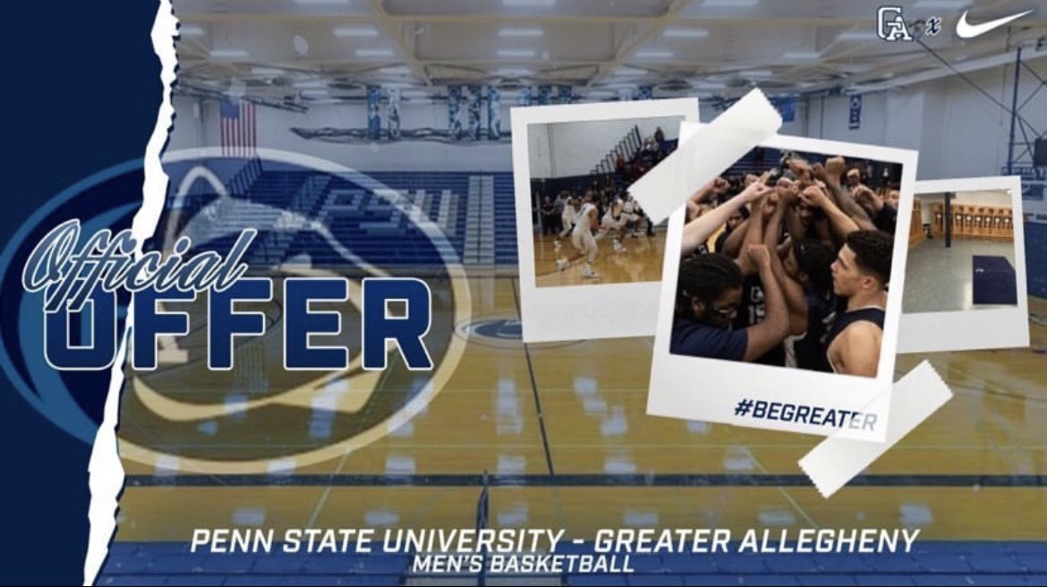 Carson Ford (@carsonford27) on Twitter photo Excited and blessed to receive my first offer from Penn State Greater Allegheny! Thank you for the opportunity @PennStateCoachF Excited and blessed to receive my first offer from Penn State Greater Allegheny! Thank you for the opportunity @PennStateCoachF