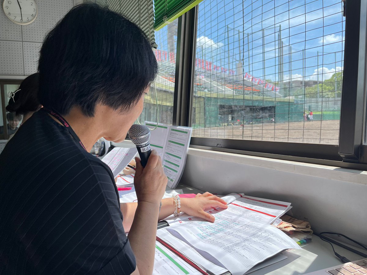 N_Kayoko_BP's tweet photo. 大阪ゼロロクブルズの現場レッスンに行って来ました🎤普段、公式記録員として関わることが多いですが、今回は選手の登���曲を流してアナウンスをしたり、イニング間のインフォメーションやヒーローインタビューをしたりとあっという間に時間が過ぎました☺️���来ることが増え、ワクワクが止まりません😊 https://t.co/XLZyZWNnde