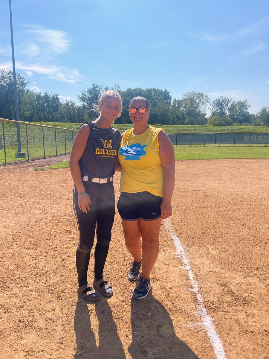 danamessner9's tweet photo. I had a great time at @WilkesSoftball camp! Got to meet some of my future teammates and had so much fun! Thank you Coach Jackie and her staff for having me! I can’t wait to be apart of this team!!! #WUBall https://t.co/aV3K0o0NiI