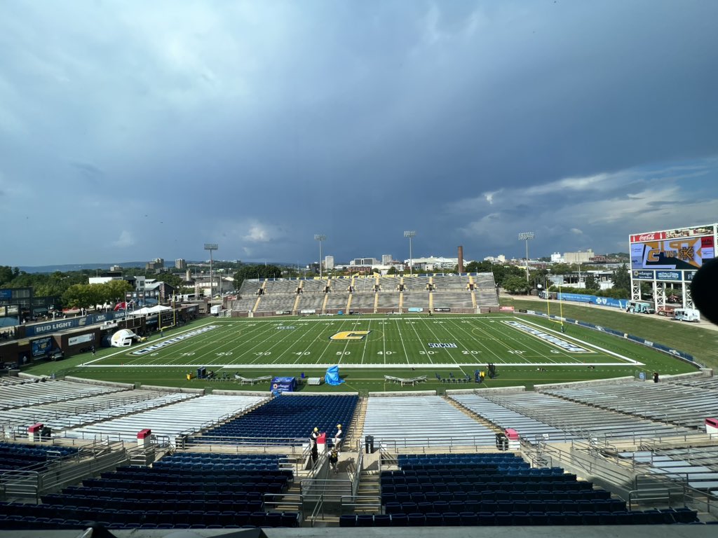 Want to hear the hometown call tonight? 

1- Mute your ESPN+ audio

2- Pause the game on a specific play

3- Open the KSU Owls app and start the audio streaming

4- Wait for the audio to match the point in which you paused

5- When these two moments line up, un-pause. Success!