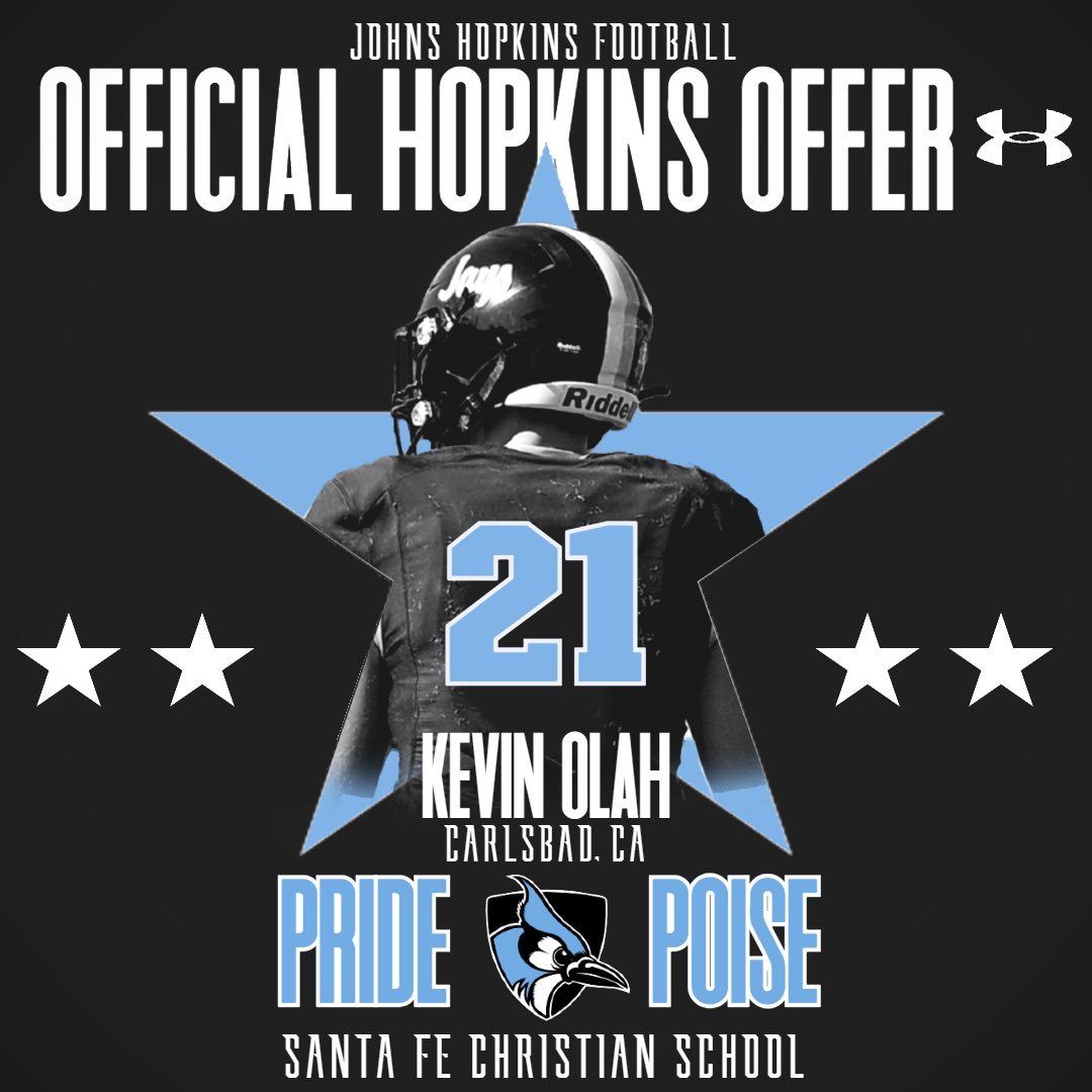 Blessed to receive an offer to Johns Hopkins! Thank you <a href="/Greg_Chimera/">Greg Chimera</a> <a href="/_BJ_Hill7/">B.J. Hill</a> <a href="/CoachHorvatits/">Alex Horvatits</a> for this amazing opportunity!