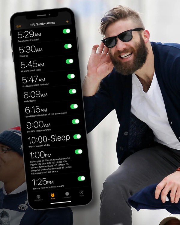 Edelman11's tweet photo. Busy day tomorrow @NFL https://t.co/p9ZzoSDpVw