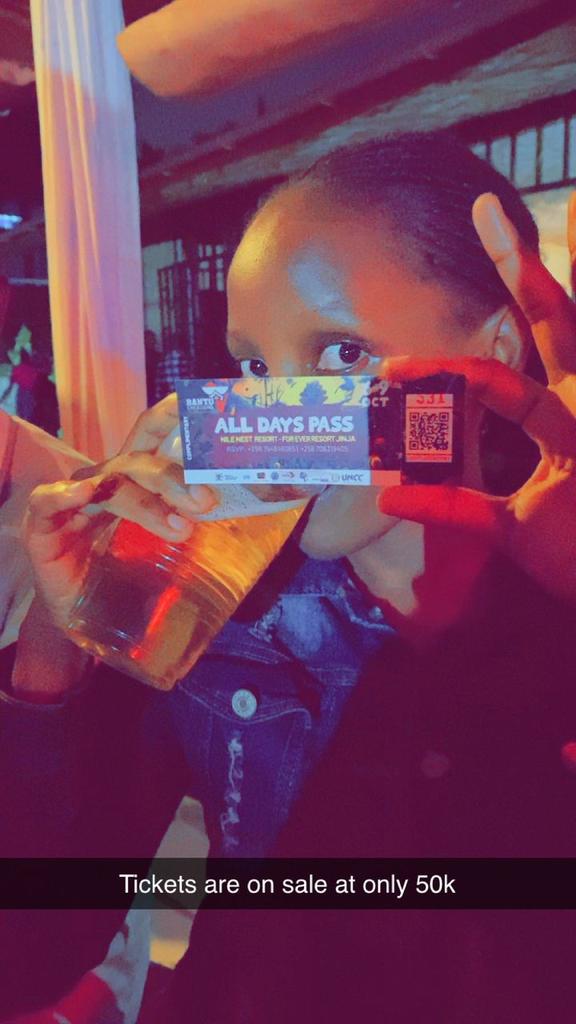 Tickets on sale  at only shs 50k