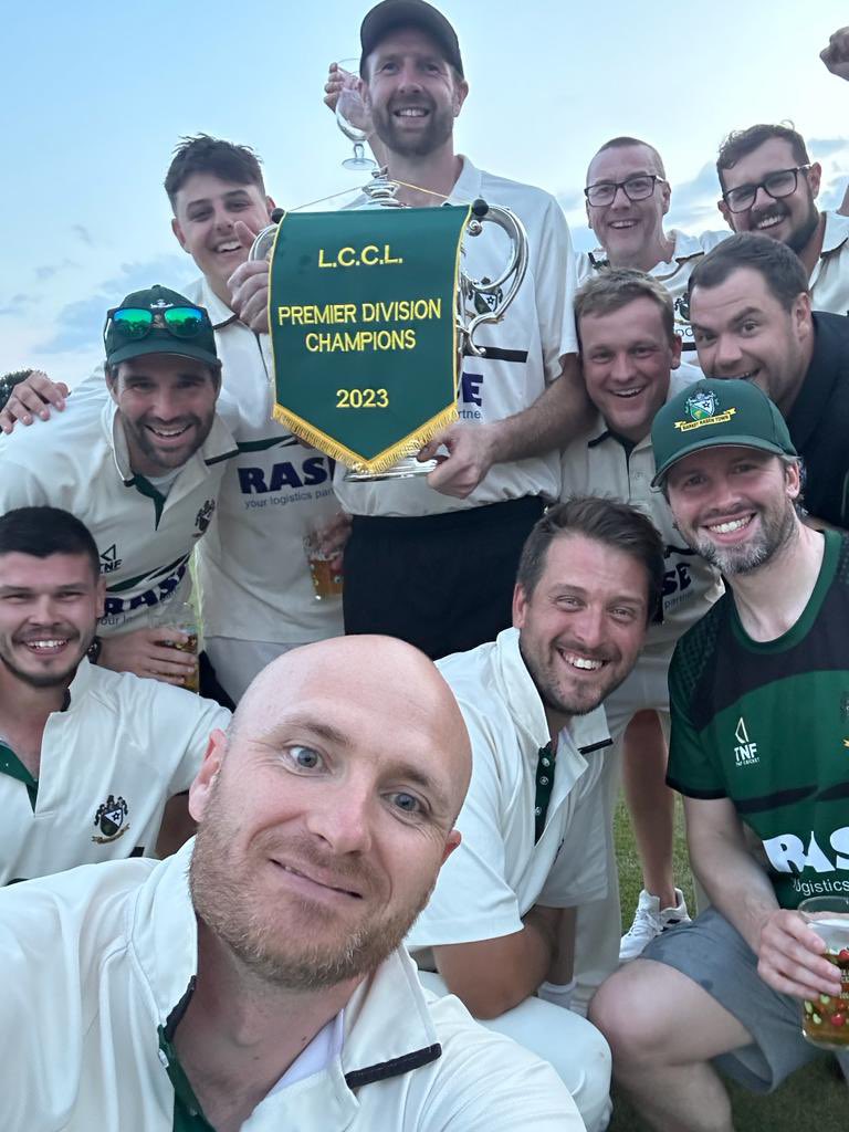 Lincolnshire League Premier Champions… Market Rasen 1st XI!! #UTfR