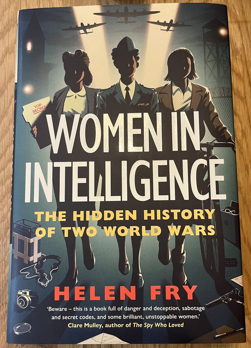 Rather pleased to have obtained a signed copy of <a href="/DrHelenFry/">Dr Helen Fry | WWII Historian</a>’s latest book, while at <a href="/bletchleypark/">Bletchley Park</a> earlier today. Looking forward to reading this.
#BletchleyPark #intelligence #WWII #WW2 #womeninintelligence #cyber #intel