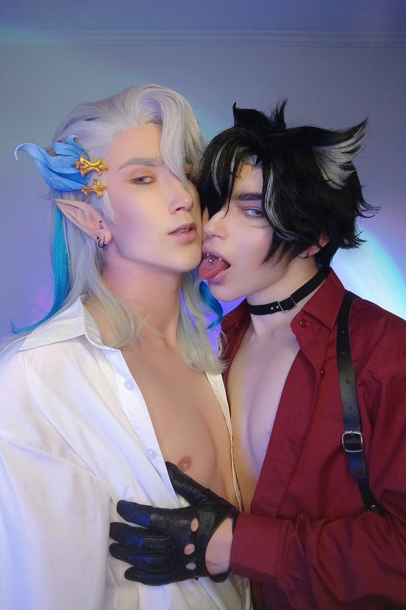 Медленно продолжаем тонуть в геншине 🕊️

#neuvillette #wriothesley #GenshinImpact #cosplay