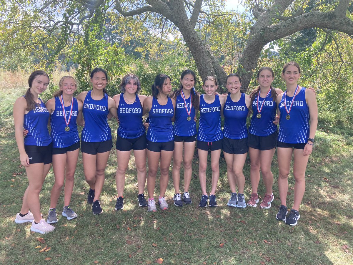 Bucs opened the year with a win, with Johnny Garraway, Sam Sheahan and Carter Rauch winning the coed relay at MSTCA Relays. In 11/12 girls, Anna Massaro, Grace Niu, and Addison Poulter took 5th place. Great start to the year!  <a href="/BedfordBucs/">BedfordBucs</a> live.mstca.org/meets/27249/xc…