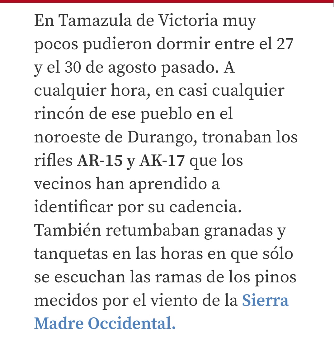 citlazoe's tweet photo. El reportaje de @Milenio desmiente la versión oficial de @gobdgo. 
El supuesto pleito entre "pobladores" en #Tamazula, en realidad fue un sanguinario desencuentro del C.O. y la persecución al "Guano", hermano del "Chapo" Guzmán.
#Durango #Violencia 
@sspdgo
@SGGDurango https://t.co/37evjUaJMJ