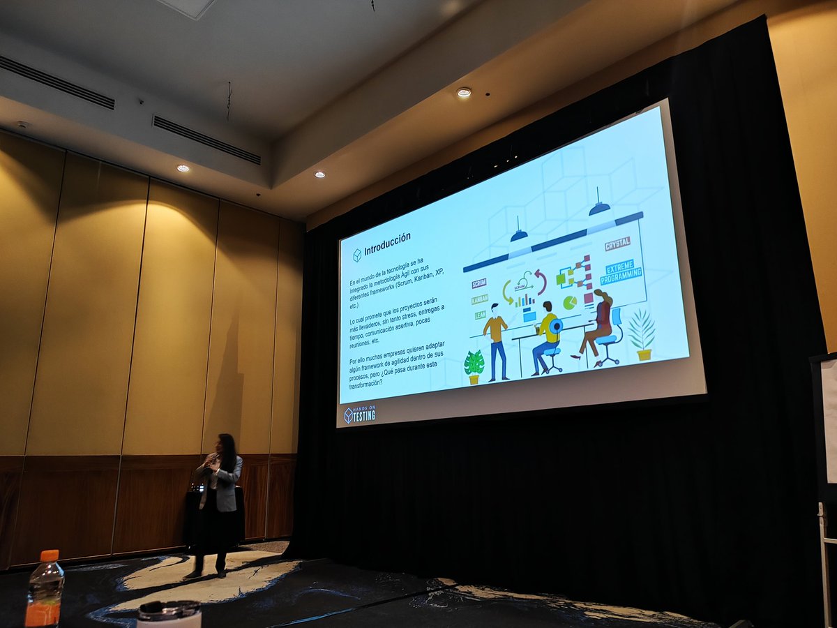 Kleran_cherry's tweet image. Plática Riesgos en proyectos Agile con Josh Mendoza #handsontesting