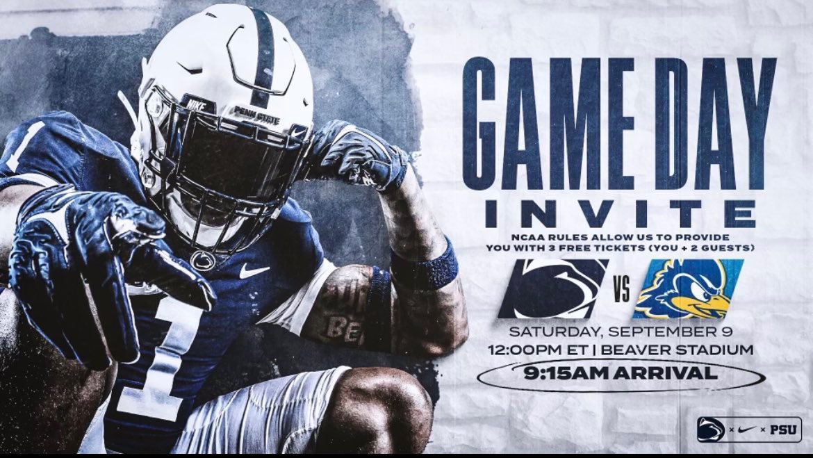 BahnLogan's tweet photo. After a great visit to Happy Valley today, I’m honored to have received a PWO offer from Penn State @PennStateFball! Thanks to @CoachTrautFB and @coachjfranklin for this amazing opportunity! #WeAre https://t.co/2MPIJEY1ol
