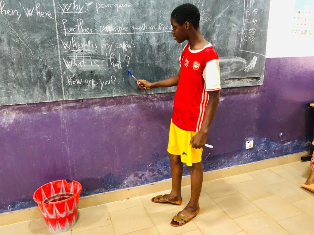 GUINEA is (unsurprisingly) JUMPING!  
Summer continues in Conakry before the new academic year starts in October.  
MindLeaps students are starting to learn acrobatics in addition to mastering their dance skills and reviewing their academic subjects.

#dance #jump #learn #guinea