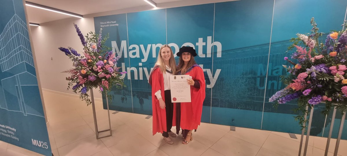 EmerShannon1's tweet photo. Super proud to receive my PhD!! Massive thanks to @maria_h_murphy @profmdoherty @MaynoothLaw https://t.co/JW4cTLn2bV
