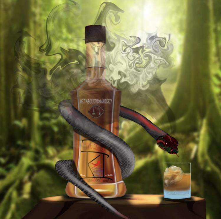 metadistilland's tweet photo. Hey Bourbon Whisky Lovers🔥🔥🔥
Our  September event for #NationalBourbonHeritageMonth has started.
Just visit M.D.L #Metaverse BAR, which is located in #Tenesse, until the end of September.
🥃🥃🥃🥃🥃🥃
1⃣Capture a photo of bartender Tia in the M.D.L BAR.   
2⃣Share the photo with @X
3⃣NFT volued $5 from the https://t.co/KcxAxyc6mU , which will also provide advantages as "M.D.L Membership" future projects.  
M.D.L Bourbon BAR @OVRtheReality Live Link; 
👇👇👇👇👇👇
https://t.co/37ykycsiJI 
✅Drink Consciously +21 Only  

@Diageo_News @Pernod_Ricard @SuntoryWhisky @brownforman @meleklerinpayi @digitalfemme @cuttini #bourbon #whiskey @opensea