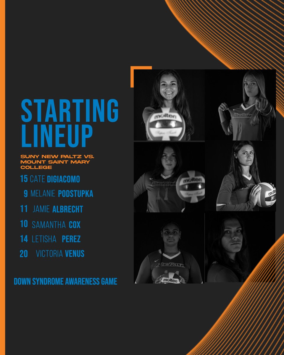 nphawks's tweet photo. STARTING LINEUP vs. MOUNT SAINT MARY 🏐🔥
🔹🔶🔹🔶🔹
Cate DiGiacomo - S
Melanie Podstupka - L
Jamie Albrecht - RS
@samleecox - OH
@letishaperez - MH
@VenusVickie - OH
#theresonlyone #npwvb #nphawks https://t.co/ylALeva5AI