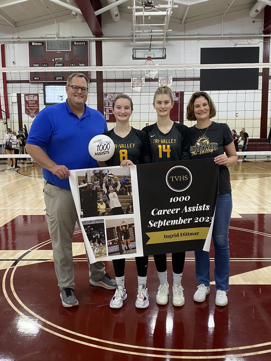 I am so grateful to have gotten 1,000 assist today!!