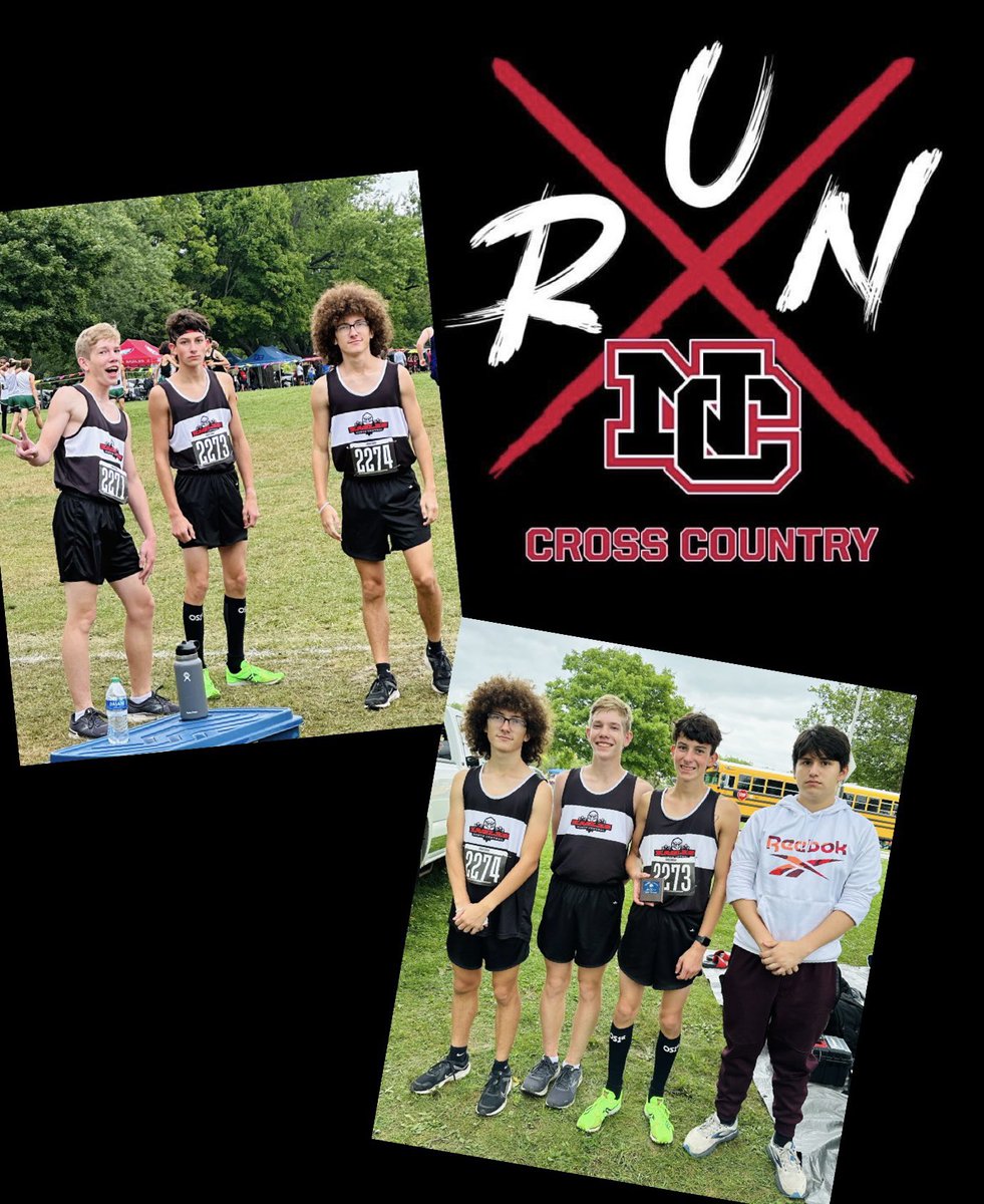 NCEagleRunning's tweet photo. The Tiffin Cross Country Carnival - Carter Eckley fell short of back to back victories at Tiffin with a second place finish in 18:00.62. Aiden Scott finished 73rd in 20:10.00 and Matthew Bethel finished 190th in 22:26.59!!! https://t.co/VHKvHfP9n8