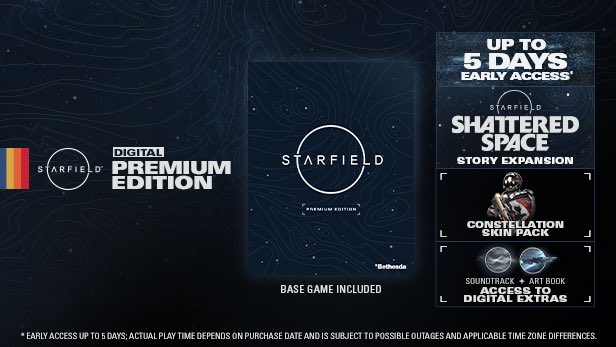 Hosting a Giveaway for a Digital Premium Edition of #StarField  on Steam!

Must RT &amp; Follow to enter! 

I’ll announce the winner Tuesday at 12am PDT! I’ll host a Giveaway for #MK1 after that! #Xbox #Bethesda #Giveaways