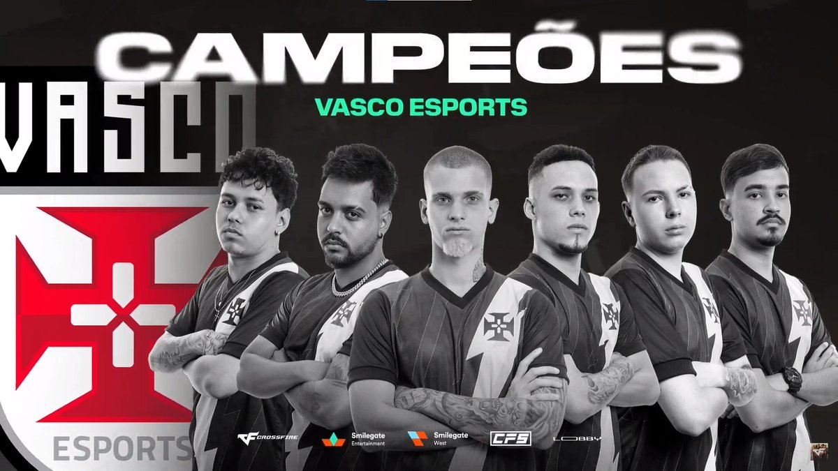 E o Vasco Esports é campeão da #CFBL23S2! 

Foram oito horas quentíssimas do mais alto nível de Crossfire, mas só um poderia levar o troféu para casa!

Parabéns a todos os times que participaram dessa edição e GG <a href="/vasco_esports/">Vasco eSports</a> !

#cfbl23s2 #crossfire