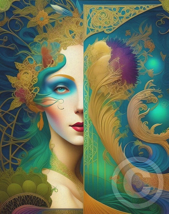 From Behind the Screen by Vicki Pelham
#vickipelham #vkp #pelhamart #fantasyart #artnouveau #turquoise #aqua #woman #surreal #digitalpainting #fantasy #mythical #computer #digital #digitalart #art #artwork #artwanted
View Image: ArtWanted.com/imageview.cfm?…