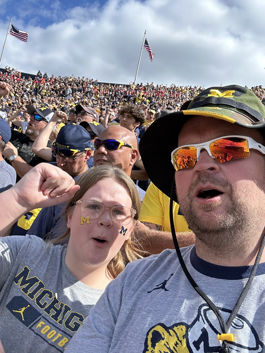 Go Blue! <a href="/bighouselive/">The Big House Band</a> #bighouselive