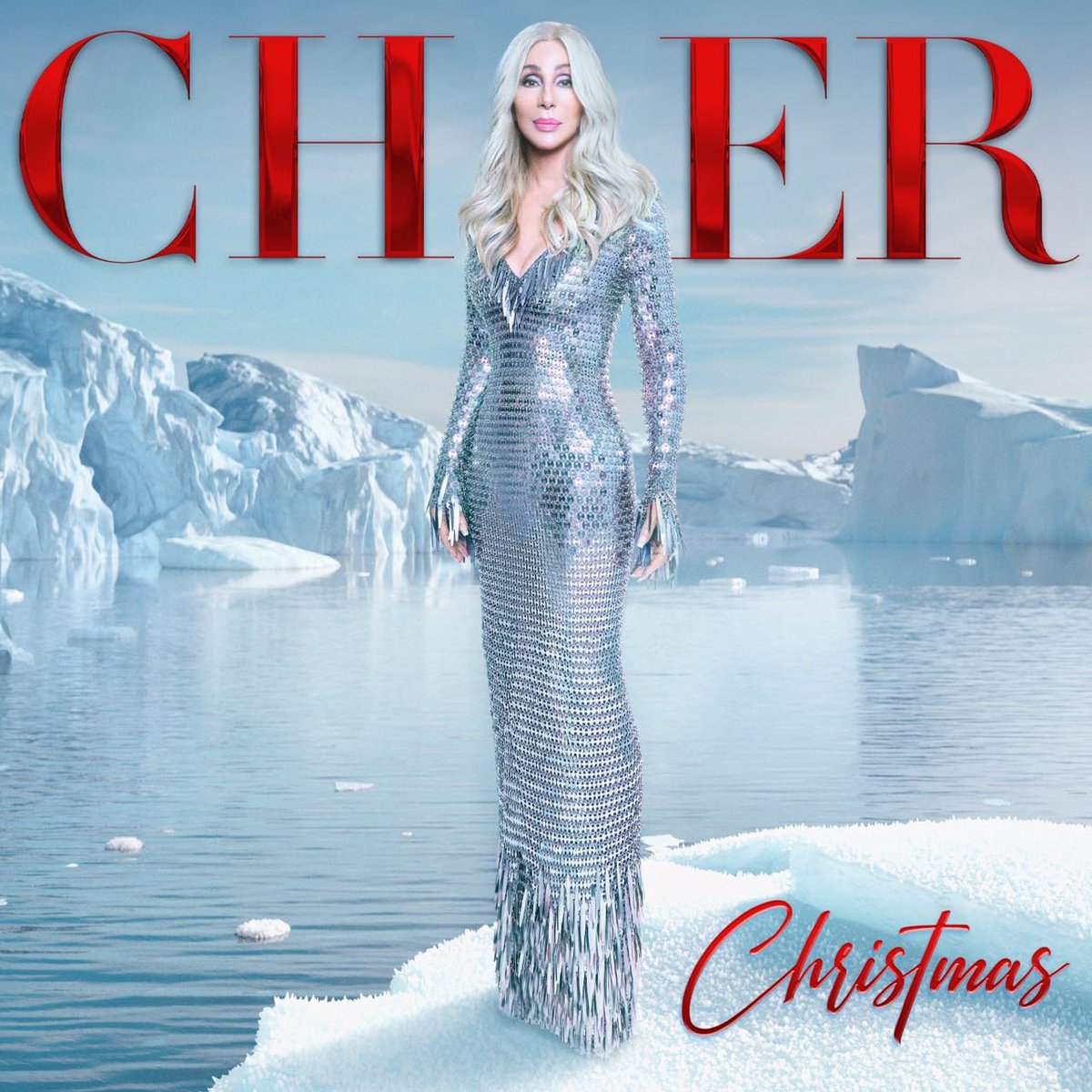 Cover for Cher’s upcoming Christmas album.