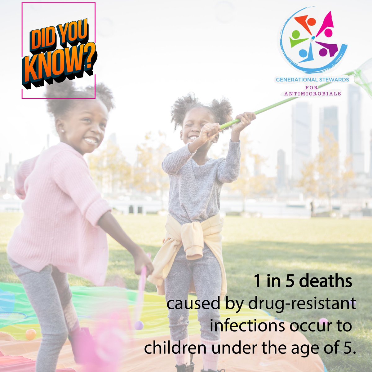 Drug-resistant infections in Africa disproportionately affect children under 5, with 1 in 5 deaths caused by these infections occurring in this age group. Urgent action is needed to develop effective treatments and preventive strategies. #AMR #amrinchildren #amrawareness