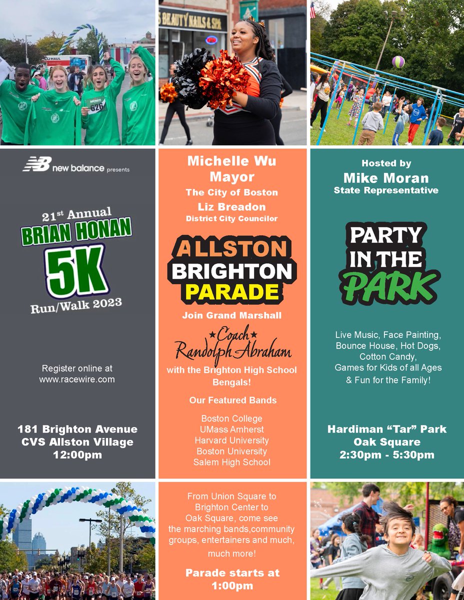 From Union Square to Brighton Center to Oak Square - come see the Allston Brighton Parade!