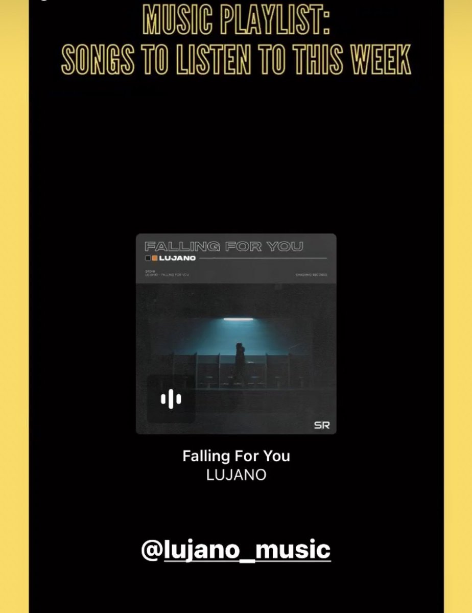 YoungEntmag's tweet photo. New Music Picks: Falling for You by @lujanomusic https://t.co/S9BePO1k6P