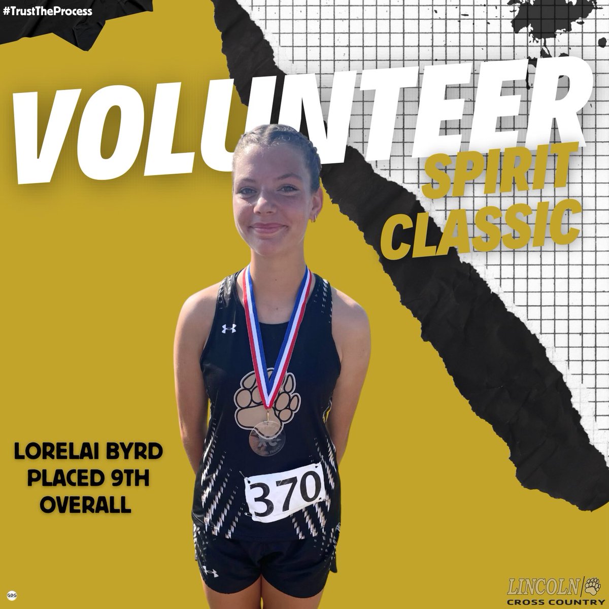 duff_bio's tweet image. Lincoln XC ran very good today at Clay Central! The Boys won the Volunteer Spirit Classic (3rd meet in a row) &amp;amp; our Girls placed 5th! Boys had 5 finish in the top 10 and receive medals &amp;amp; girls had one. We had 13 PRs today with 7 career PRs
@GameDayGraphic2 
#GDG
#GameDayGraphics