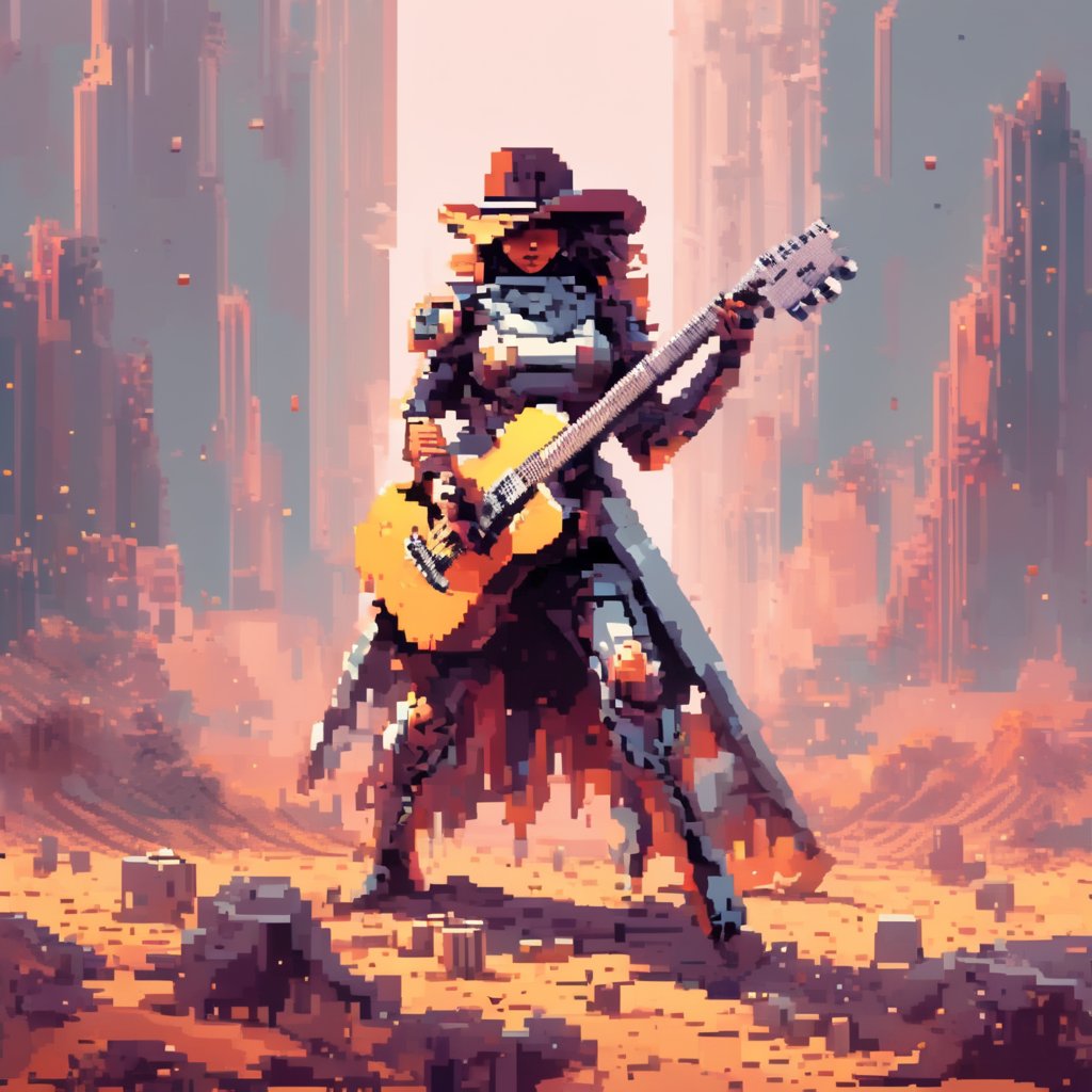 VainAuraStudios's tweet photo. Our entry for #PIxelAIart by
@Beezybee_ai
#AIart #aiartcommunity #AIArtwork #digitalart #aigirls #AIグラビア #AIphoto #Aicosplay #aiwaifus #stablediffusion #stableDiffusionWaifu #AIChallenge #SaturdayMorning #SaturdayVibes #SaturdayMotivation #SaturdayMotivation https://t.co/J3GUhdxuu0