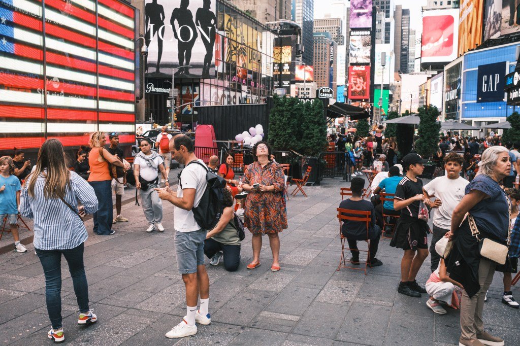 We have a new Times Square scam: Migrant pickpockets. Often children are used as distractions.

There is no data breaking down arrests by immigration status, because we have decided that it isn't nice to ask people if they are in the country illegally.
======================

The